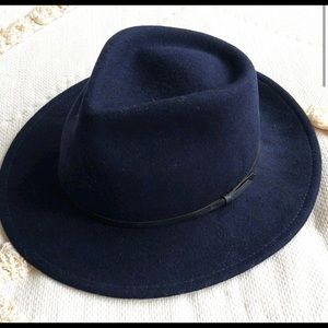 Navy Fedora